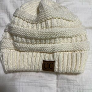 Ivory CC beanie